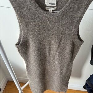 Wilfred Brown Wool Dress